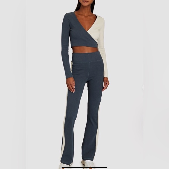 Free People Pants - For free people THE UPSIDE Luna Kyra Two-Tone Crop Top | Pants